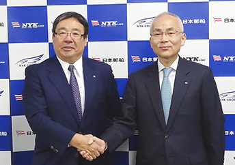 LNG・海洋事業に重点投資/日本郵船・長澤次期社長、「チームワーク最大の強み」