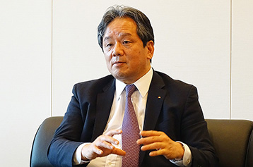 今期黒字化必達、ここまで計画どおり/川崎汽船・明珍社長、新中計で変化打ち出す